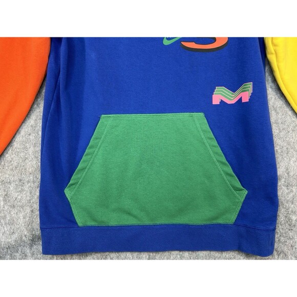 Nike Air Jordan Hoodie Men's Large Colorblock Sweatshirt CV7967-495 - Picture 3 of 13